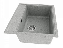 Teymi Мойка кухонная Lori Maxi 60 матовая серая – фотография-2