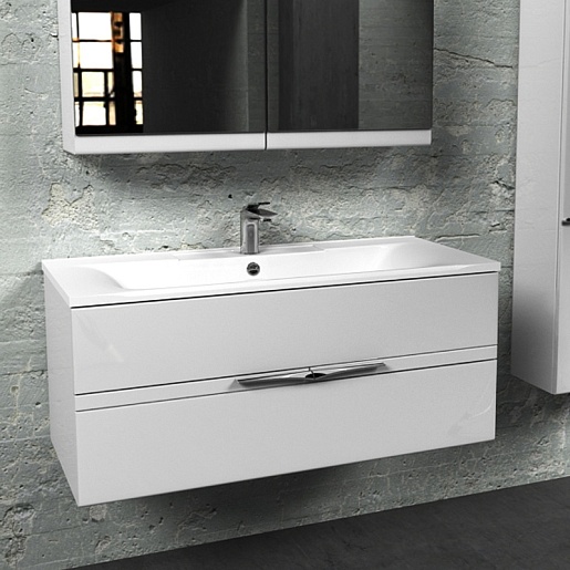  Мебель для ванной "Concorde 100" белый – картинка-3