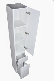 Style Line Пенал Атлантика 30 Люкс Plus бетон крем – фотография-4