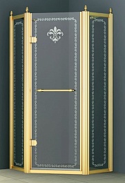 Cezares Душевой уголок RETRO-A-P-1-90-CP-G-L – фотография-1