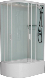 Frank Душевая кабина F412/2 R white с крышей – фотография-1
