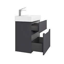 Jorno Тумба под раковину Folk 55 антрацит – фотография-5