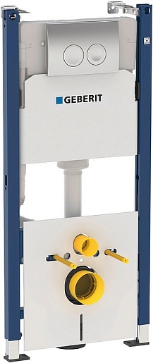 Geberit Система инсталляции Duofix 458.121.21.1 4 в 1 с кнопкой смыва – фото-1