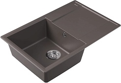 Florentina Мойка кухонная Консул 760 серый шелк – фотография-2