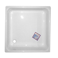 Универсал Поддон чугунный эмалированный 80x80