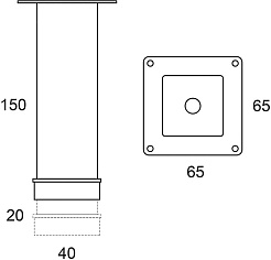 Owl 1975 Комплект ножек OW99.00.01 – фотография-2