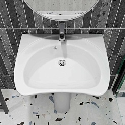 Керамин Раковина для людей с ограниченными возможностями Инклюжн 60 4810531139010 – фотография-2