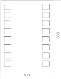 Mixline Зеркало Стиль Сафари 60 – фотография-2