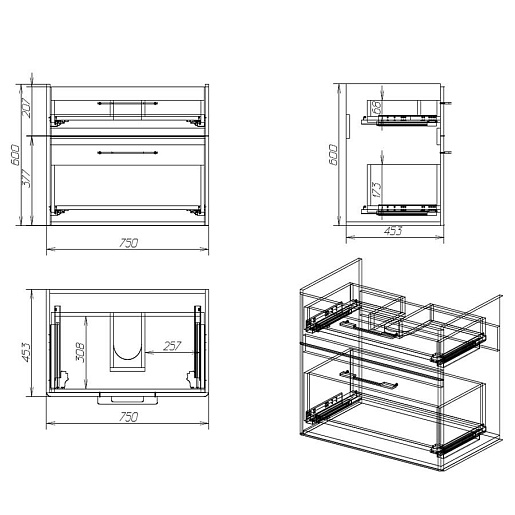 Alvaro Banos Мебель для ванной Valencia máximo 80, зеркало Viento – картинка-7
