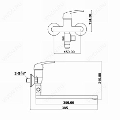 Timo Смеситель Standard 1935Y – фотография-3