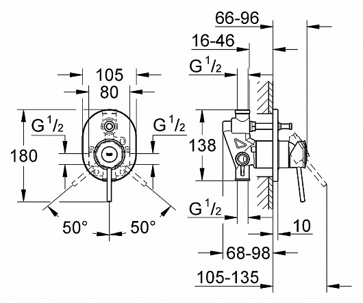 Grohe Смеситель "BauClassic 29047000" – фотография-2