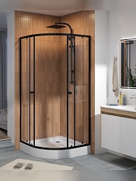 Teymi Душевой уголок Lina 90х90 с поддоном T00504 – фотография-4