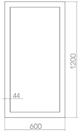 Mixline Зеркало Багет Феникс 60 – фотография-2