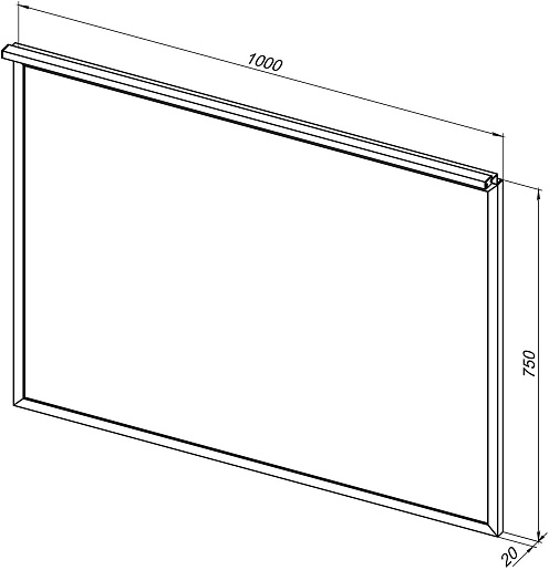 Allen Brau Зеркало Priority 100 1.31017.60 медь браш – картинка-5