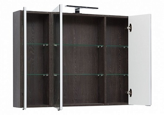 Aquanet Зеркальный шкаф Остин 105 дуб кантербери – фотография-2