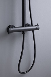 Allen Brau Душевая стойка Fantasy 5.11001-31 черный матовый – фотография-5