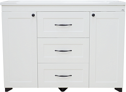 Misty Мебель для ванной Дуэт 120 белая – фотография-2