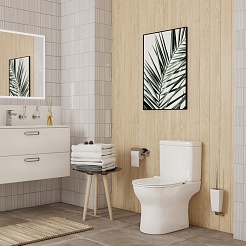 Iddis Унитаз компакт Drum DRU2DSEi24 безободковый – фотография-6