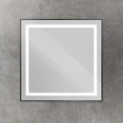 BelBagno Зеркало SPC-KRAFT-900-800-SENS-NERO – фотография-6