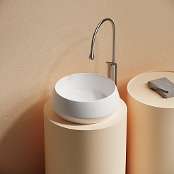 Ceramicanova Мебельная раковина Maya 40 CN12004 белая – фотография-7