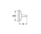 Grohe Крючок Allure Brilliant 40498000 – фотография-4