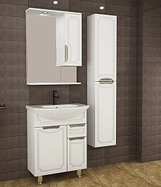 ASB-Mebel Шкаф-пенал для ванной Санремо 30 – фотография-5