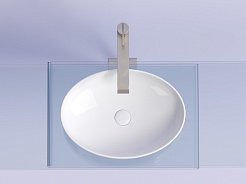 Ceramicanova Мебельная раковина Element 50 CN6056 белая – фотография-4