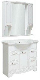 Runo Мебель для ванной Кантри 85 – фотография-1