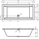 Riho Акриловая ванна LUGO 190х90 L – картинка-6