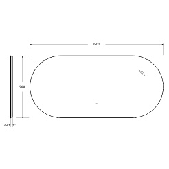 Cezares Зеркало Vague 150 – фотография-7
