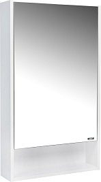 Viant Зеркальный шкаф Мальта 50 белый – фотография-1
