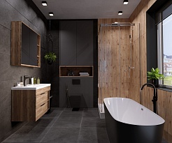 Grossman Акриловая ванна GR-2701 Black 150x70 – фотография-4