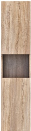 Vigo Шкаф пенал Wing 350 подвесной дуб сонома – фотография-3