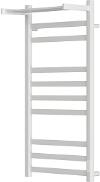 Point Полотенцесушитель электрический Меркурий П9 500x1000 PN83850PW с полкой белый – фотография-2