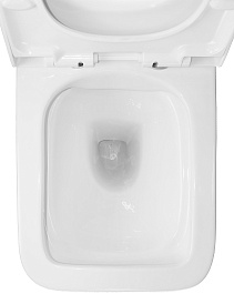 Azario Унитаз подвесной Nova AZ-2216 безободковый белый – фотография-10