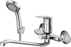 Rossinka Смеситель для ванны RS29-34 универсальный хром – фотография-1