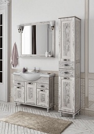 Aquanet Тумба с раковиной Тесса 105 жасмин/сандал – фотография-3