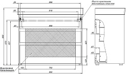 Aquanet Тумба под раковину Nova Lite 100 дуб рустикальный – фотография-10