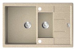 Zorg Кухонная мойка "GraniT" GZR-78-2-50 AMELIA кварц – фотография-1