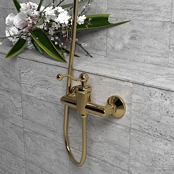 Paini Смеситель для душа Duomo 88OP511 золото – фотография-2