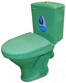 Santeri Унитаз-компакт "Вест" 413146 салатовый – фотография-1