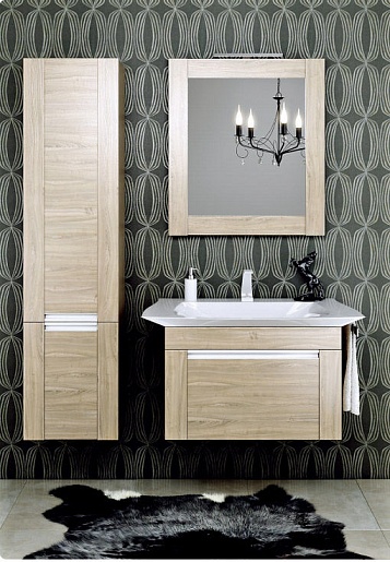 Aqwella Пенал Simphony П4 L дуб сонома – фотография-4