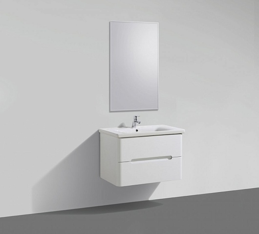 BelBagno Мебель для ванной LUXURY/SOFT 800 Bianco Lucido, раковина LUXURY – картинка-5