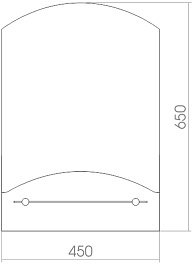 Mixline Зеркало Комфорт Меркурий 45 – фотография-2