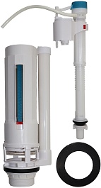 Azario Унитаз-компакт Ferra AZ-1015 безободковый с бачком с сиденьем микролифт белый – фотография-15