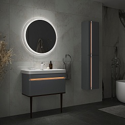 Equil Шкаф пенал Elegante 36 R/L мэйджик/дуб голиано – фотография-6