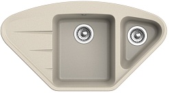 Ewigstein Мойка кухонная Wink 80KF темно-бежевый – фотография-2