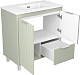 Brevita Мебель для ванной Risacca Pistachio 80 фисташковый – картинка-25