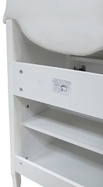 Comforty Мебель для ванной Версаль 90 слоновая кость – фотография-6