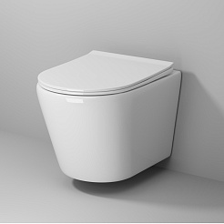 Grossman Унитаз подвесной Fly GR-4478S белый – фотография-5